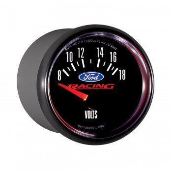 Auto Meter - 2-1/16" VOLTMETER, 8-18V, AIR-CORE, FORD RACING (880081)