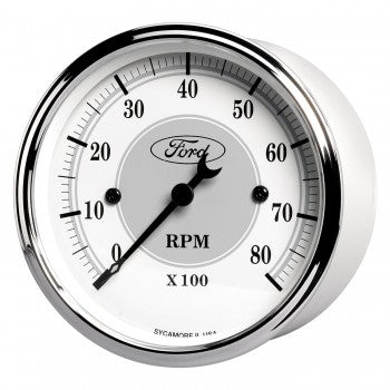 Auto Meter - 3-1/8" IN-DASH TACHOMETER, 0-8,000 RPM, FORD MASTERPIECE (880088)