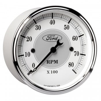 Auto Meter - 3-1/8" IN-DASH TACHOMETER, 0-8,000 RPM, FORD MASTERPIECE (880088)