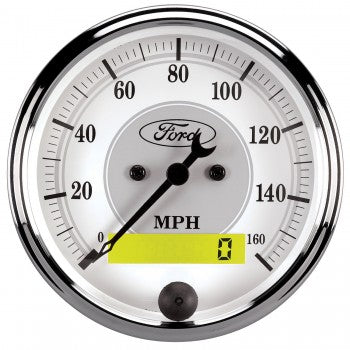 Auto Meter - 3-1/8" SPEEDOMETER, 0-160 MPH, ELECTRIC, FORD MASTERPIECE (880355)