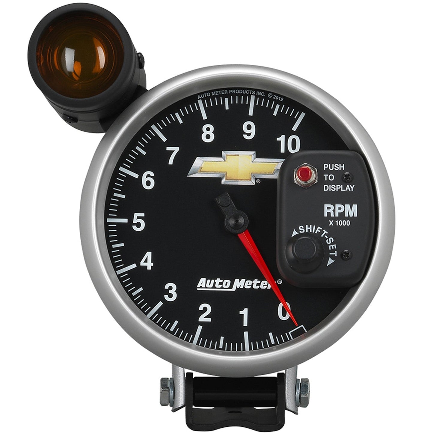 AutoMeter - 5" TACHOMETER, 0-10,000 RPM, PEDESTAL W/ EXT. SHIFT-LITE, GM COPO CAMARO (880445)