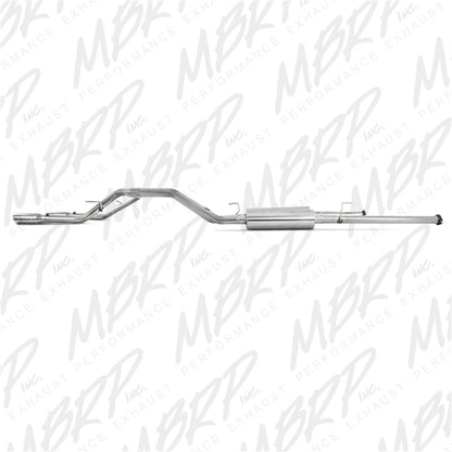 MBRP 2009-2010 Toyota Tundra 5.7L EC-Std. &amp; SB/CC-SB Cat Back Trasero dividido doble