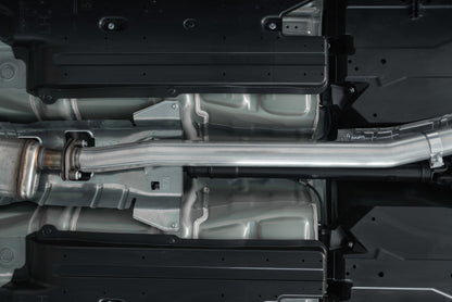 MBRP 15-19 Subaru WRX 2.0L/STI 2.5L 3 pol. Saída traseira dupla dividida com ponteiras de 3,5 pol. - T304 (versão de rua)