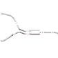 aFe Apollo GT Series 3 IN 409 SS Cat-Back Exhaust System w/ Black Tip GM Sierra 1500 09-18