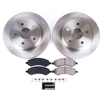 Kit de freio dianteiro Autospecialty Chrysler Aspen 07-09 Power Stop 07-09