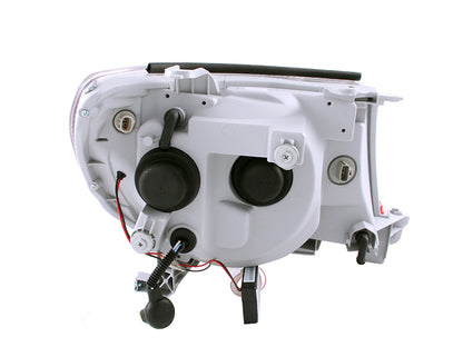 ANZO 2005-2011 Toyota Tacoma Proyector Faros delanteros con Halos Chrome