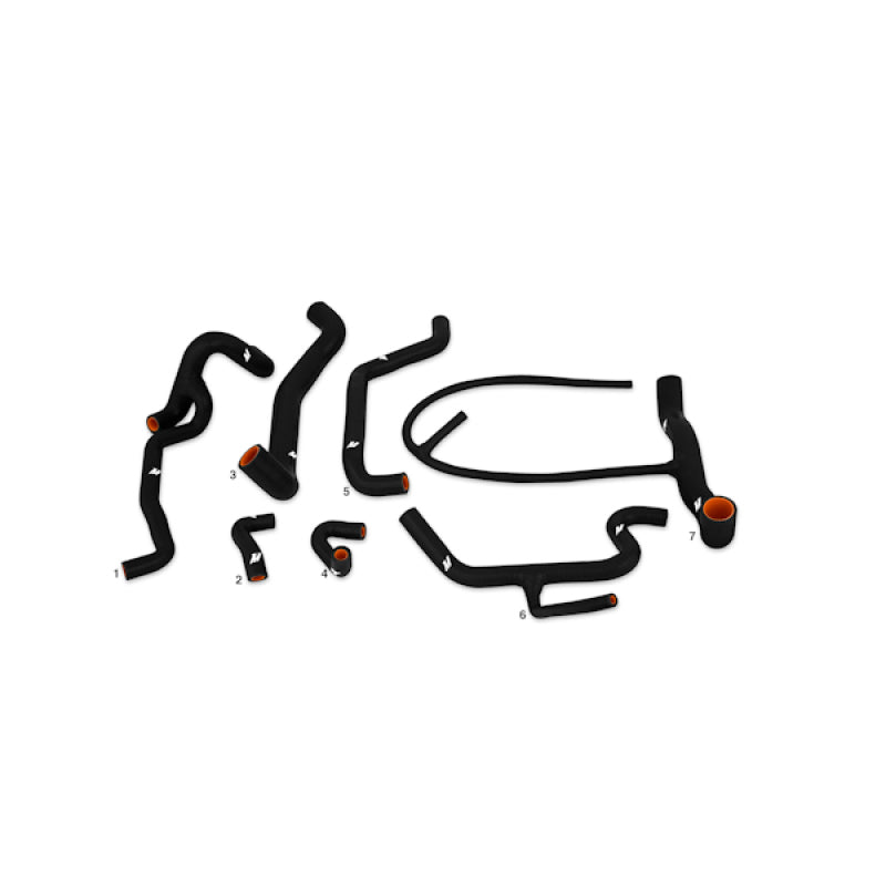 Mishimoto 95-98 Volkswagen Golf VR6 Kit de manguera de silicona negra
