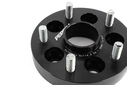 Adaptador de roda Perrin tipo aparafusado de 25 mm 5x100 a 5x114,3 com cubo de 56 mm (conjunto de 2)