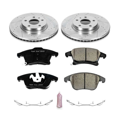 Kit de freio esportivo Power Stop 13-19 Ford Fusion Front Z23 Evolution