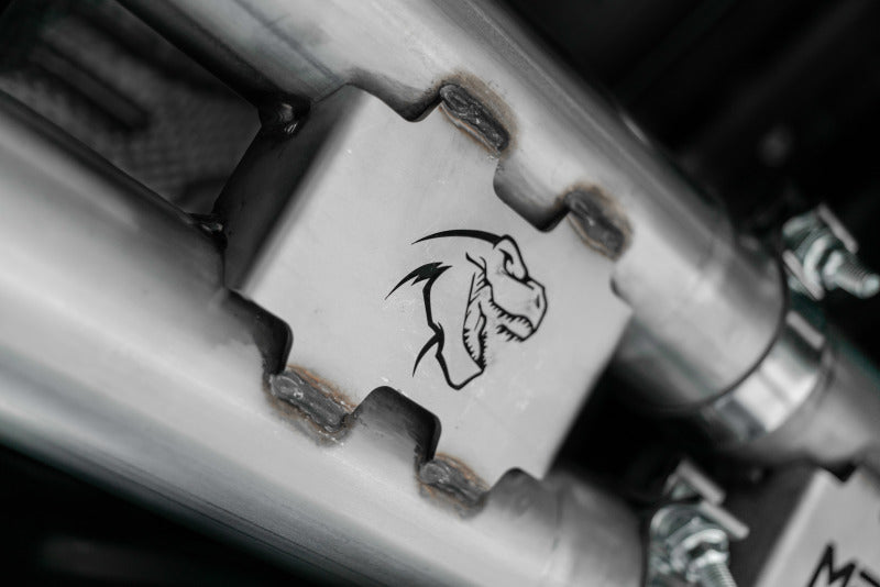 MBRP 2021 Ram TRX 6.2 S/C 3in Catback Puntas de fibra de carbono traseras dobles (Carrera) - T304
