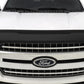 AVS 15-18 Ford F-150 Aeroskin II Textured Low Profile Hood Shield - Black