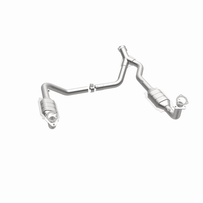 MagnaFlow DF Cat. Conv 95-99 Range Rover 4.0/4.6L GEMS Y-Pipe Assembly *NOT FOR SALE IN CALIFORNIA*