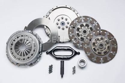Embreagem South Bend 2005.5-2017 Dodge Turbo Cummins Diesel 5.9L/6.7L Street Dual Organic Kit de embreagem