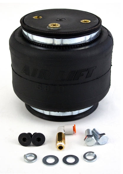 Air Lift Replacement Air Spring - LoadLifter 5000 Ultimate Bellows Type w/ internal Jounce Bumper