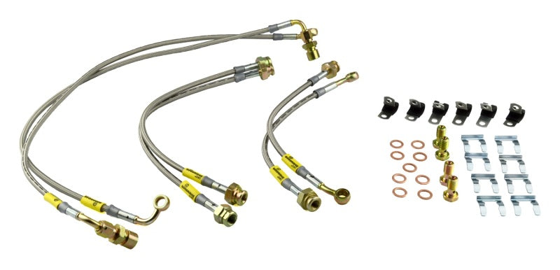 Goodridge 00-06 Tahoe / 00-07 Suburban / 00-05 Escalade Todos com Stablia Track Brake Lines