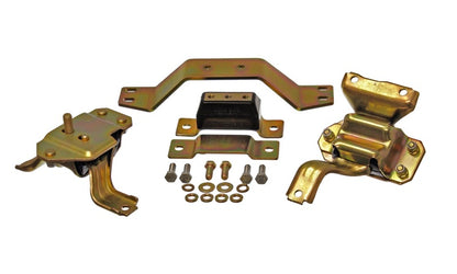 Suspensão Energy 99-04 Ford Mustang 4.6L V8 Preto Conjunto de montagem de motor e transmissão