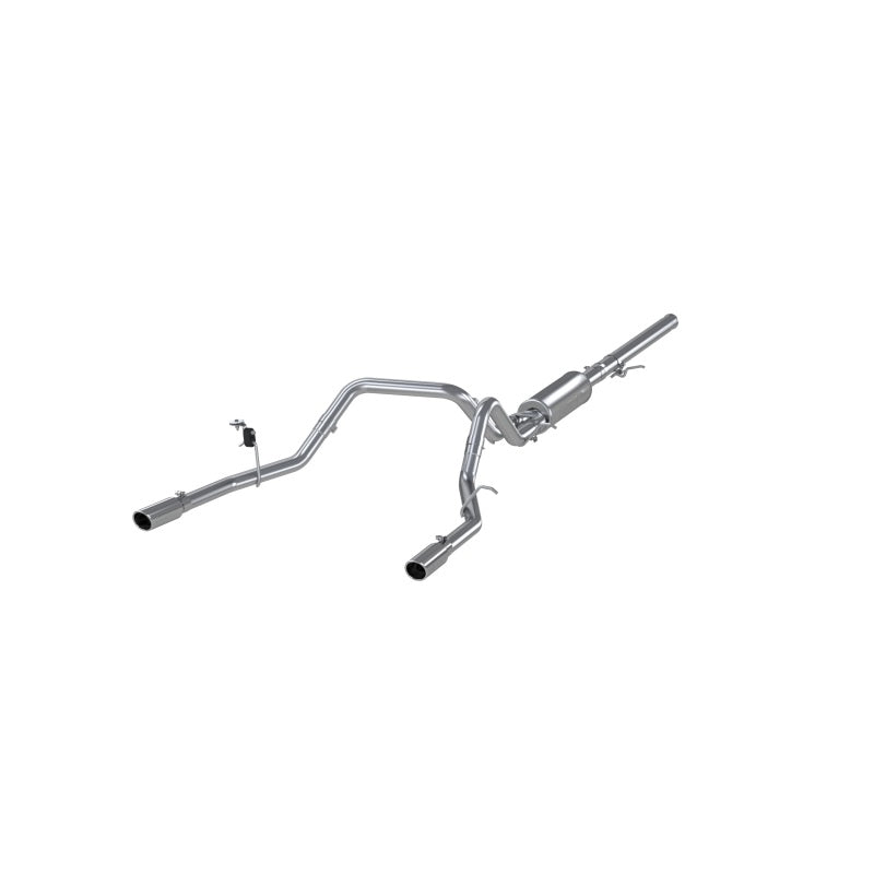 MBRP 14 Chevy/GMC 1500 Silverado/Sierra 4.3L V6/5.3L V8 Dual Split Traseiro Alum 3in Cat Back Exhaust