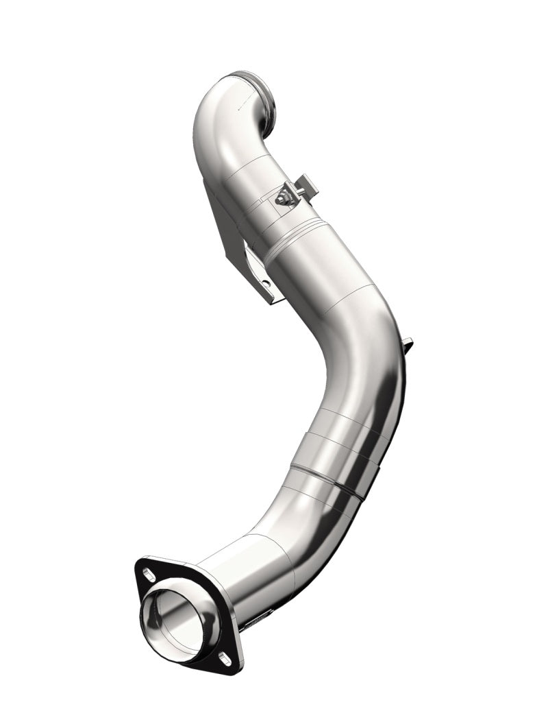 MBRP 2015 Ford 6.7L Powerstroke (solo cabina y chasis) 4in Turbo Down-Pipe T409 Aluminizado