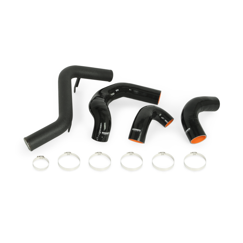 Mishimoto 2013+ Ford Focus ST Kit de tubería de intercooler - Negro arrugado