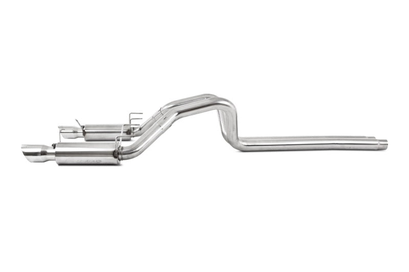 MBRP 11-14 Ford Mustang GT 5.0L Dual Split Rear Race Versión T409 3in Cat Back Sistema de escape