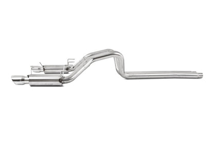 MBRP 11-14 Ford Mustang GT 5.0L Dual Split Rear Race Versión T409 3in Cat Back Sistema de escape