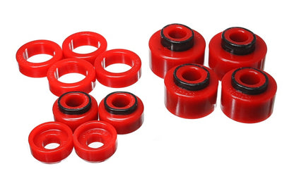 Energy Suspension 05-07 Ford F250/F350 2/4WD Juego de montaje de carrocería roja