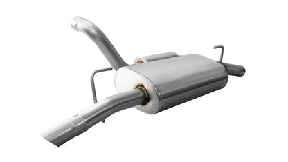 Corsa 2018-2025 Jeep Wrangler JL 2.5in Dual Rear Turn Down Exit Touring Axle-Back Exhaust