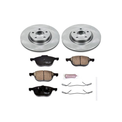 Kit de freio dianteiro Autospecialty Ford C-Max 13-17 Power Stop 13-17