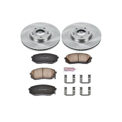 Kit de freio dianteiro Autospecialty Hyundai Tucson Power Stop 10-15