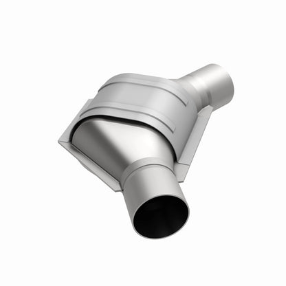MagnaFlow Universal Catalytic Converter 2.25inch Angled Inlet/Outlet