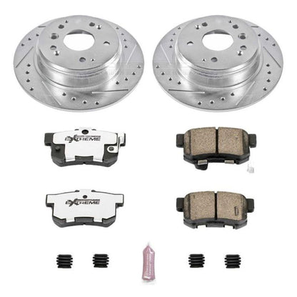 Power Stop 04-08 Acura TL trasero Z26 Street Warrior Kit de freno