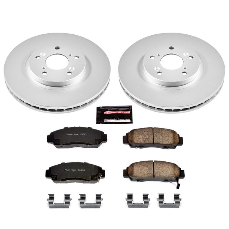 Power Stop 01-03 Acura CL Front Z17 Evolution Geomet Juego de frenos revestidos