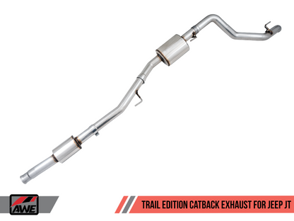 AWE Tuning 20-21 Jeep Gladiator JT 3.6L Trail Edition Escape Cat-Back