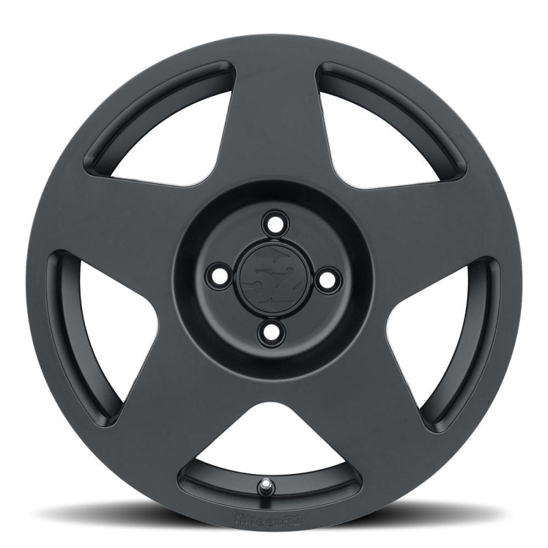 quinze52 Tarmac 17x7,5 4x108 42mm ET 63,4mm Furo central Asfalto Roda preta