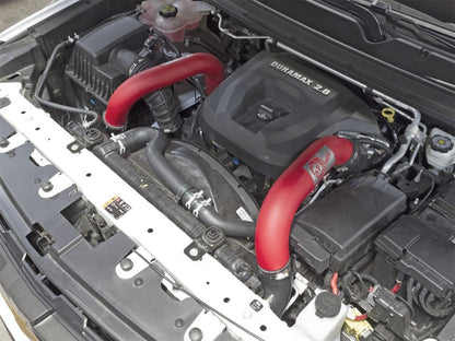 Combo de tubos intercooler rojos aFe BladeRunner 2016 GM Colorado/Canyon I4-2.8L (td)