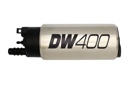 DeatschWerks 415LPH DW400 Bomba de combustible con kit de instalación 9-1047 15-17 Ford Mustang V6/GT con Venturi de 1/8 pulgadas