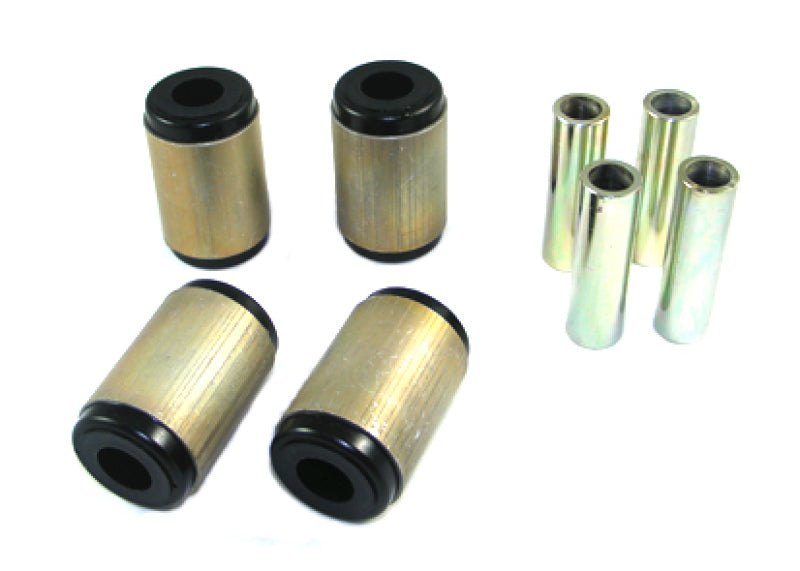 Whiteline Plus 10/83-4/93 Toyota Supra Braço de Controle Dianteiro - Kit de Bucha Interna Inferior Dianteira e Traseira