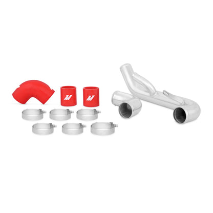 Mishimoto 08+ Mitsubishi Lancer Evolution X Red Inferior Intercooler Pipe Kit