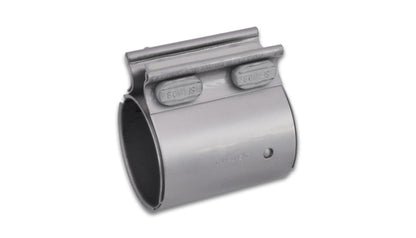 Vibrant TC Series Heavy Duty SS Manguito de escape Abrazadera de junta a tope para tubería de 2,5 pulgadas de diámetro exterior
