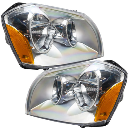 Oracle 05-07 Dodge Magnum SMD HL - Chrome - ColorSHIFT