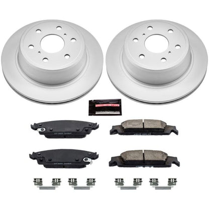 Power Stop 15-19 Cadillac Escalade Trasero Z17 Evolution Geomet Kit de freno revestido