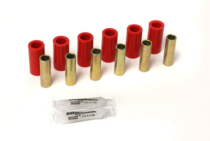 Suspensão de energia Cj Sprg Bush/ Frt ou Rr - Vermelho