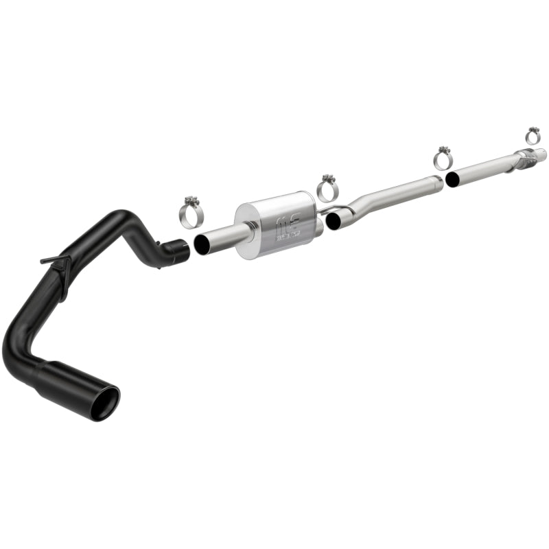 MagnaFlow 2019 Ford Ranger 2.3L preto revestido aço inoxidável cat-back escape