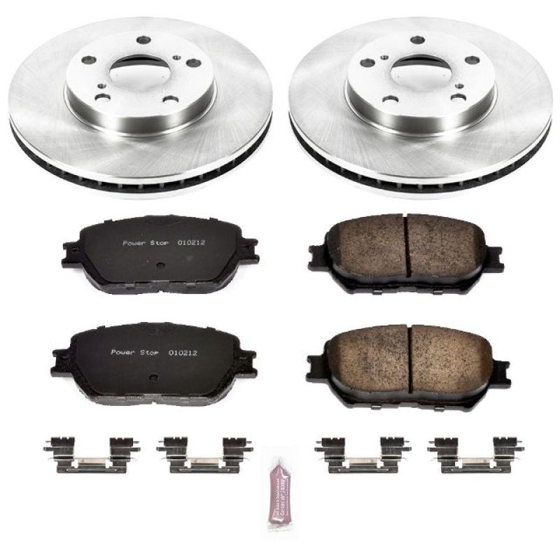 Power Stop 02-06 Toyota Camry Juego de frenos delanteros especiales para automóviles
