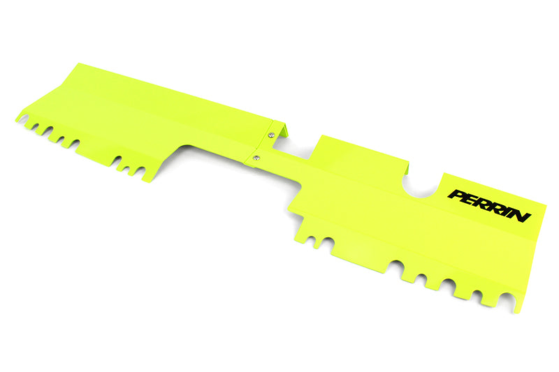 Cubierta de radiador amarillo neón Perrin 2015 WRX/STi