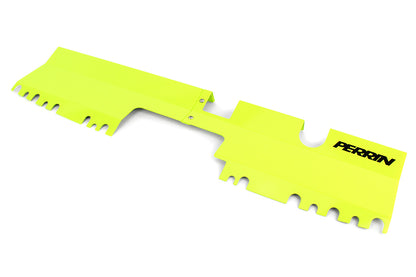 Cubierta de radiador amarillo neón Perrin 2015 WRX/STi