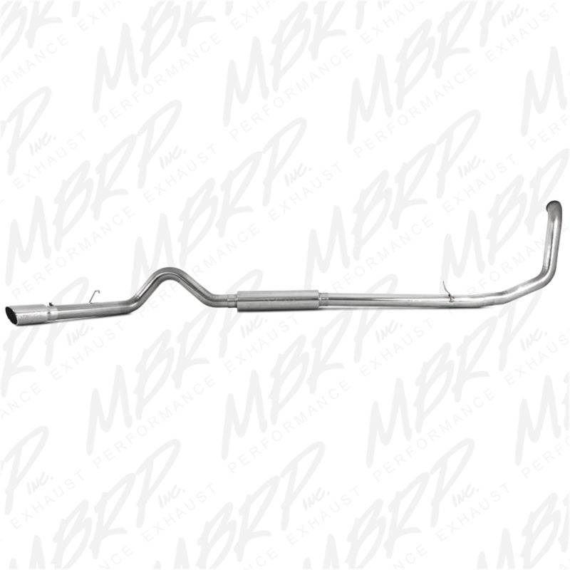 MBRP 1999-2003 Ford F-250/350 7.3L Turbo trasero de un solo lado