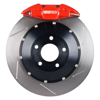 StopTech BBK 00-04 BMW M5 / 96-03 540 Series Rear ST-22 Red Caliper Slotted 345x28 Rotors