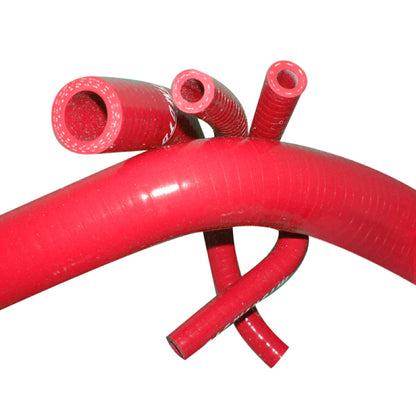 Mishimoto 88-91 Honda Civic Kit de manguera de silicona roja