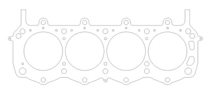 Cometic Ford Man-O-War 4.155in Bore .040 inch MLS-6 Bolt 10 Degree Head Gasket